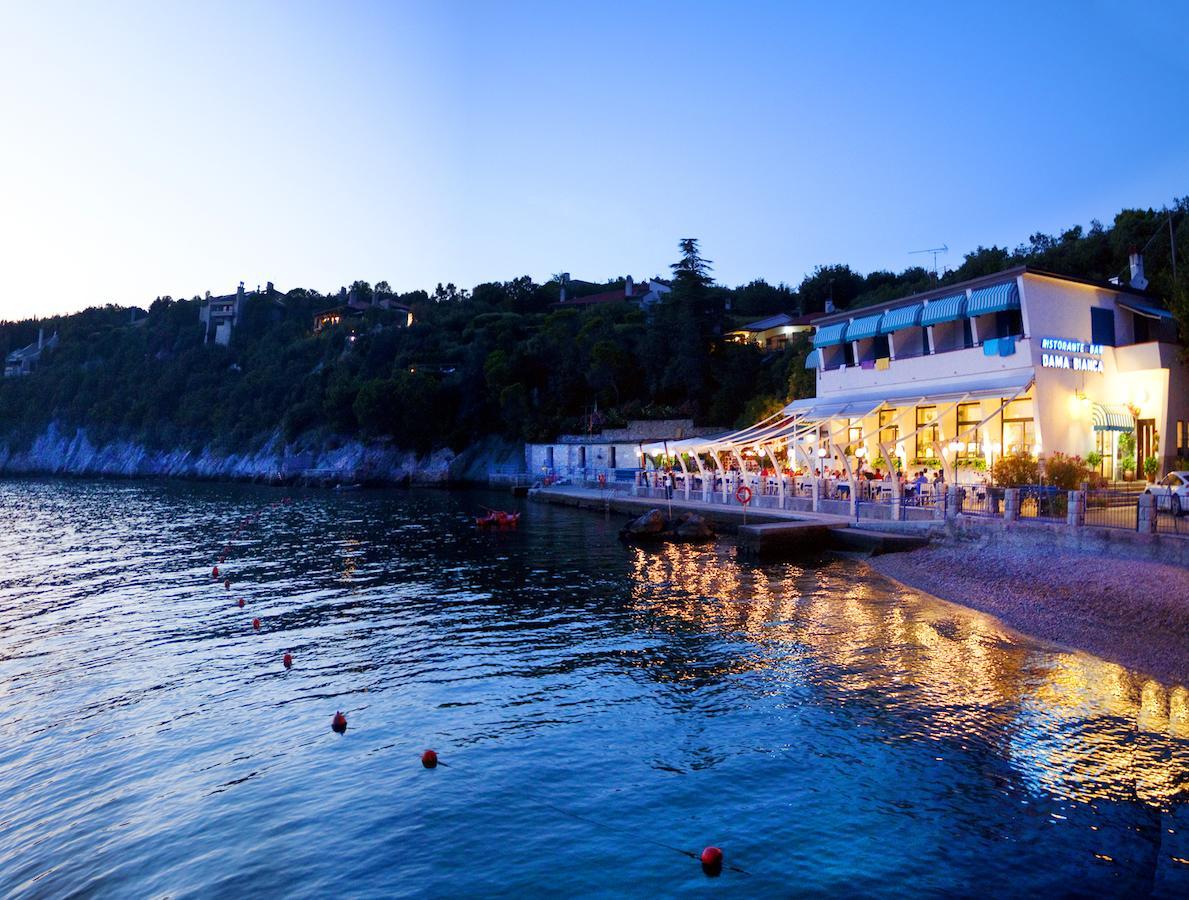 Dama Bianca Hotel Duino Exterior foto